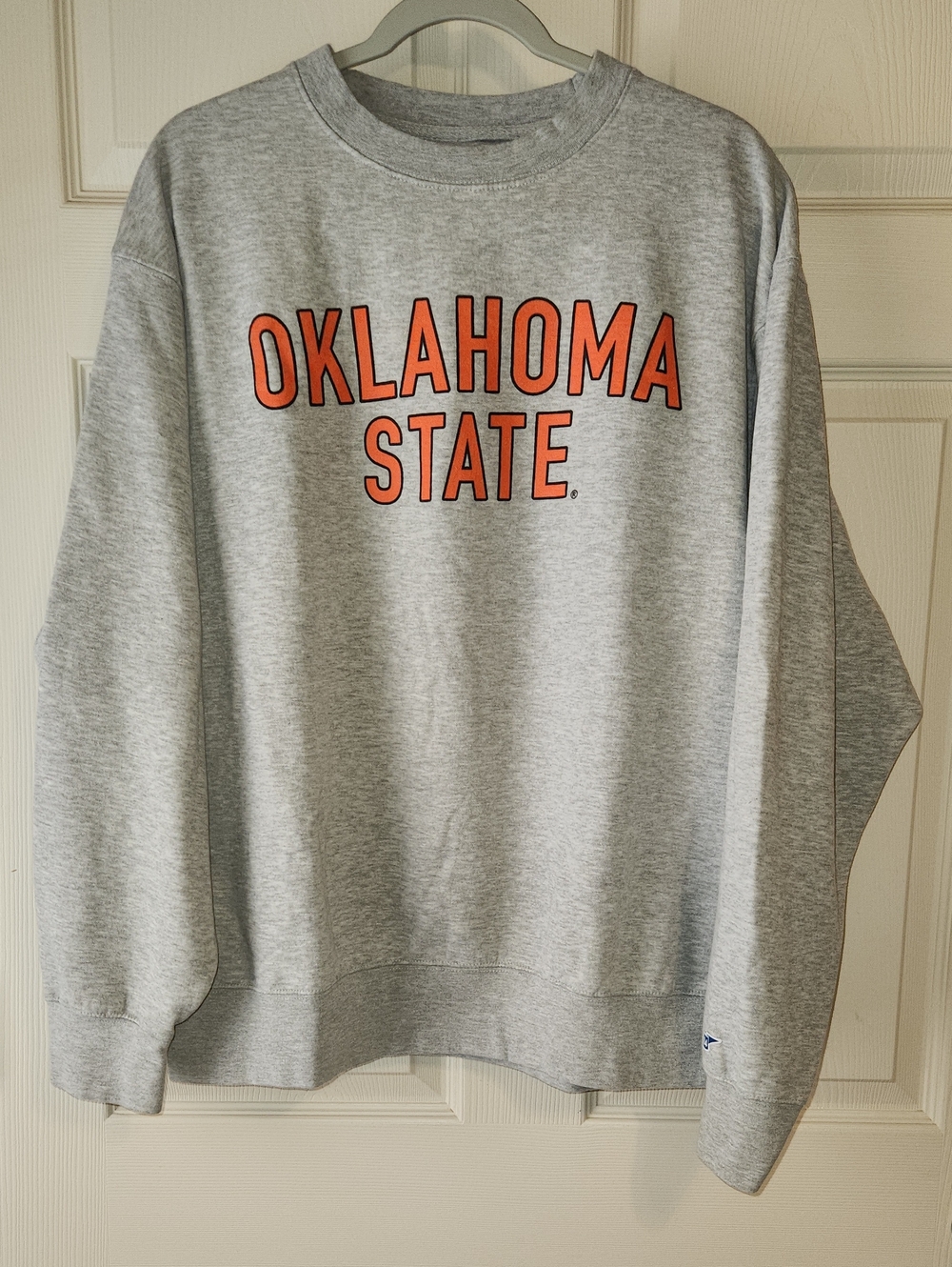 Men's Crewneck Sweatshirt Oklahoma State Size L